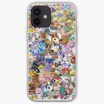 Animal Crossing (Duvet, Phoen case, sticker etc) iPhone Soft Case RB3004product Offical Animal Crossing Merch