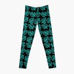 Animal Crossing New Horizons Leaf Pattern Leggings RB3004product Offical Animal Crossing Merch