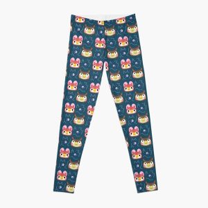 Animal Crossing - Celeste and Blathers Leggings RB3004product Offical Animal Crossing Merch