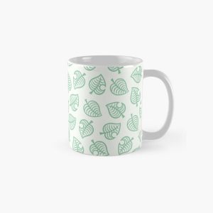 Animal Crossing New Horizons Leaf pattern Classic Mug RB3004product Offical Animal Crossing Merch