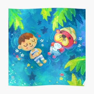 Pascal and I - Animal Crossing Poster RB3004product Offical Animal Crossing Merch