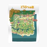 Animal Crossing / どうぶつの森 Poster RB3004product Offical Animal Crossing Merch