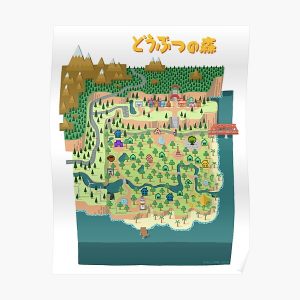 Animal Crossing / ど う ぶ つ の 森 Poster RB3004 sản phẩm Offical Animal Crossing Merch