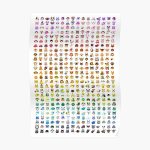 Animal Crossing Villager Rainbow  Poster RB3004product Offical Animal Crossing Merch