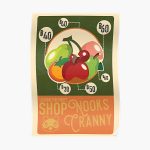 Nooks Cranny Poster RB3004product Offical Animal Crossing Merch