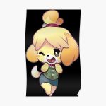 Isabelle animal crossing Poster RB3004product Offical Animal Crossing Merch