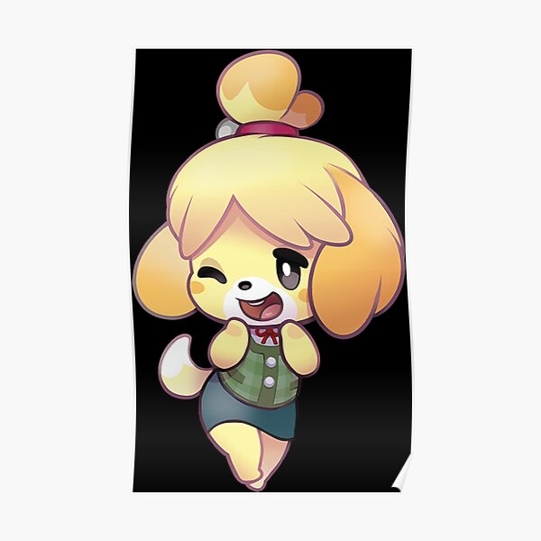 Isabelle animal crossing Poster RB3004product Offical Animal Crossing Merch