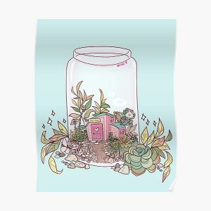 Retail terrarium Poster RB3004product Offical Animal Crossing Merch