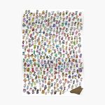 Animal Crossing New Leaf - All Villagers Poster RB3004product Offical Animal Crossing Merch