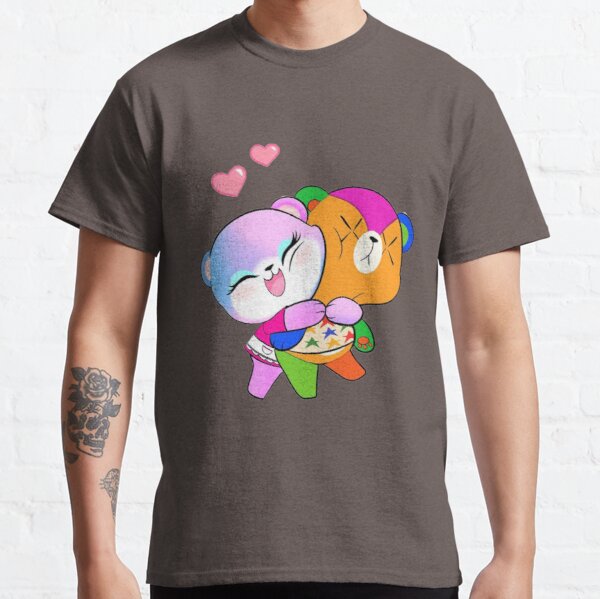 Animal Crossing Inspired Artwork - Judy & Stitches Big Hugs Classic T-Shirt RB3004product Offical Animal Crossing Merch