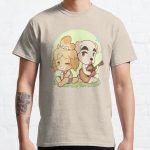 Animal Crossing Isabelle and K.K. Slider Classic T-Shirt RB3004product Offical Animal Crossing Merch