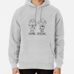 Animal Crossing Villagers Outline Pullover Hoodie RB3004product Offical Animal Crossing Merch