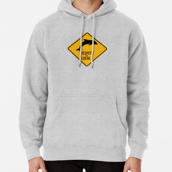Respect the dolphins - Caution sign Pullover Hoodie RB3004product Offical Animal Crossing Merch