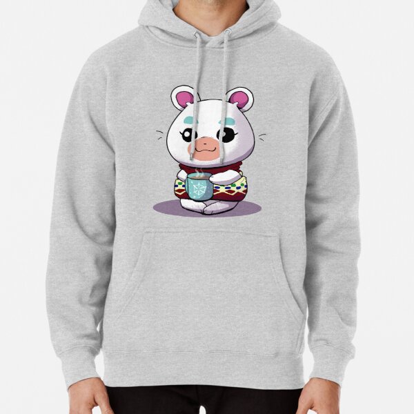 AC:NL- Flurry Sticker Pullover Hoodie RB3004product Offical Animal Crossing Merch