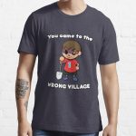 YOU CAME TO THE WRONG VILLAGE Essential T-Shirt RB3004product Offical Animal Crossing Merch