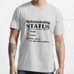 Relationship Status Video Games Essential T-Shirt RB3004product Offical Animal Crossing Merch