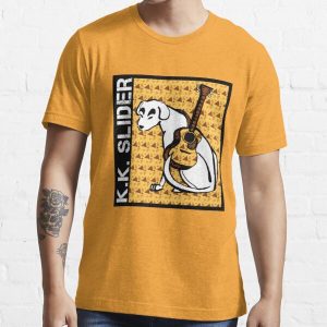 K.K. Slider Ruff Album Essential T-Shirt RB3004product Offical Animal Crossing Merch