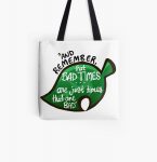 Animal Crossing: New Leaf "Bad Times" Quote All Over Print Tote Bag RB3004product Offical Animal Crossing Merch