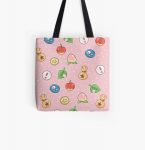 Animal Crossing Icons v.2  All Over Print Tote Bag RB3004product Offical Animal Crossing Merch
