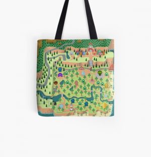 Animal Crossing / どうぶつの森 All Over Print Tote Bag RB3004product Offical Animal Crossing Merch