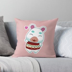 Flurry - Animal Crossing Throw Pillow RB3004product Offical Animal Crossing Merch