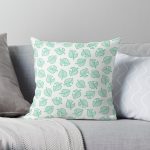 Animal Crossing New Horizons Nook Inc. Pattern Throw Pillow RB3004product Offical Animal Crossing Merch