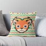 BEAU ANIMAL CROSSING Throw Pillow RB3004product Offical Animal Crossing Merch