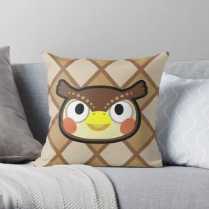 BLATHERS ANIMAL CROSSING Throw Pillow RB3004product Offical Animal Crossing Merch