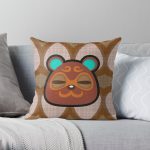 CLAY ANIMAL CROSSING Throw Pillow RB3004product Offical Animal Crossing Merch