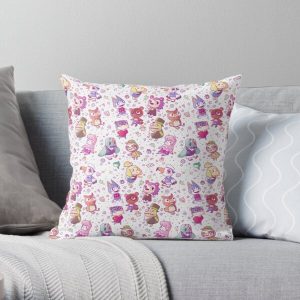 Animal Crossing Pattern Throw Pillow RB3004product Offical Animal Crossing Merch