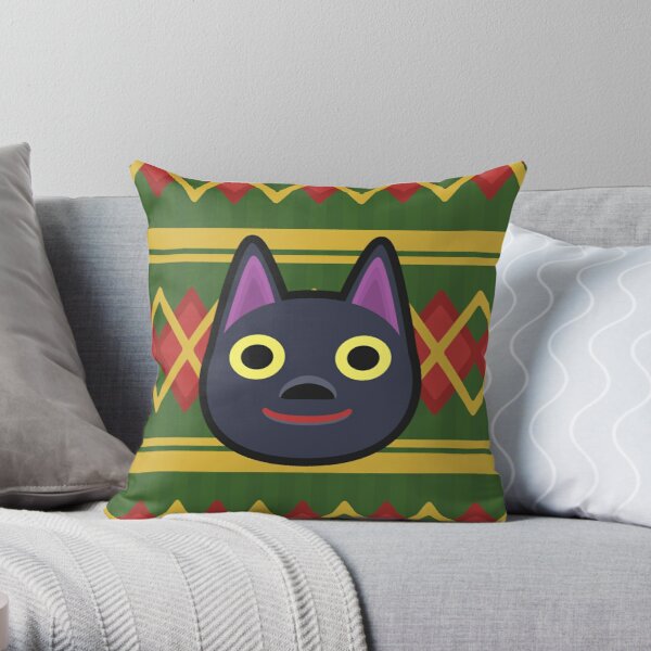 KIKI ANIMAL CROSSING Throw Pillow RB3004product Offical Animal Crossing Merch