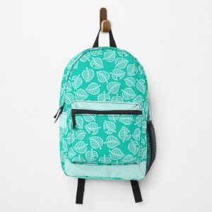 Nook Leaf Blue Backpack RB3004product Offical Animal Crossing Merch