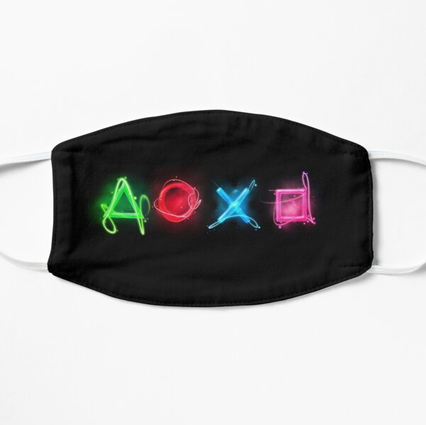 Playstation logo Flat Mask RB3004product Offical Animal Crossing Merch