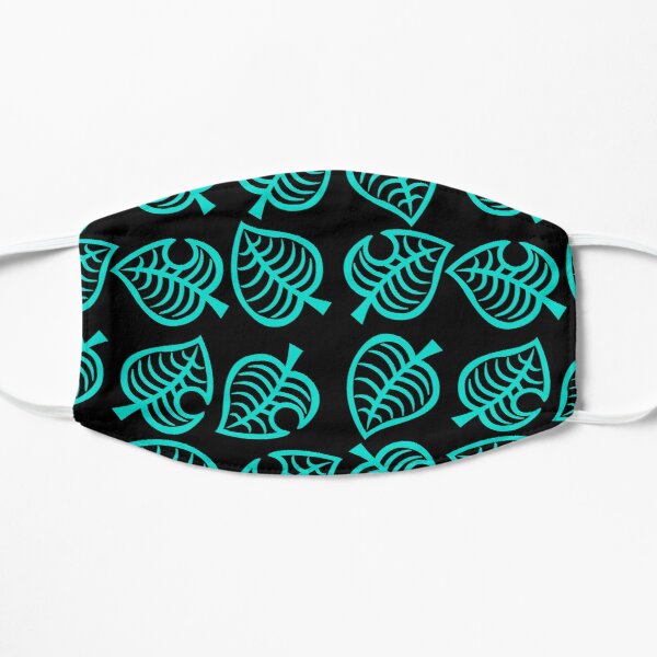 Animal Crossing New Horizons Leaf Pattern Flat Mask RB3004product Offical Animal Crossing Merch