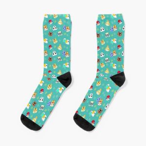 animal crossing pattern Socks RB3004product Offical Animal Crossing Merch