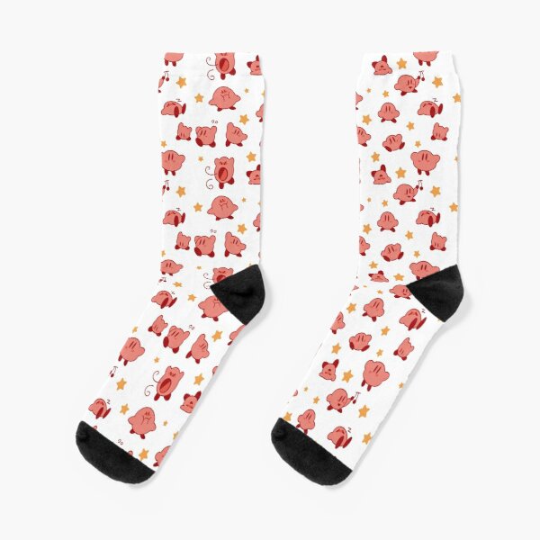 Kirby Pattern Socks RB3004product Offical Animal Crossing Merch