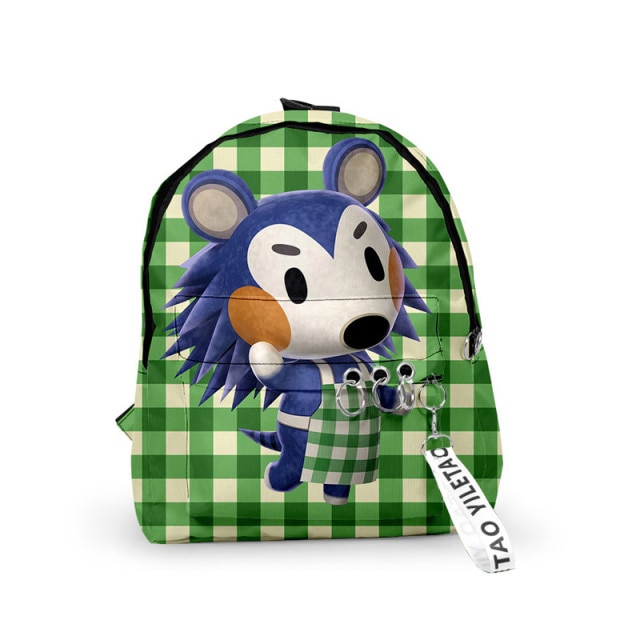 Animal Crossing School Bags Backpack Women Canvas Bag Leaf Tom Nook Bag Girls Travel Bag Mochila 10.jpg 640x640 10 - Animal Crossing Shop