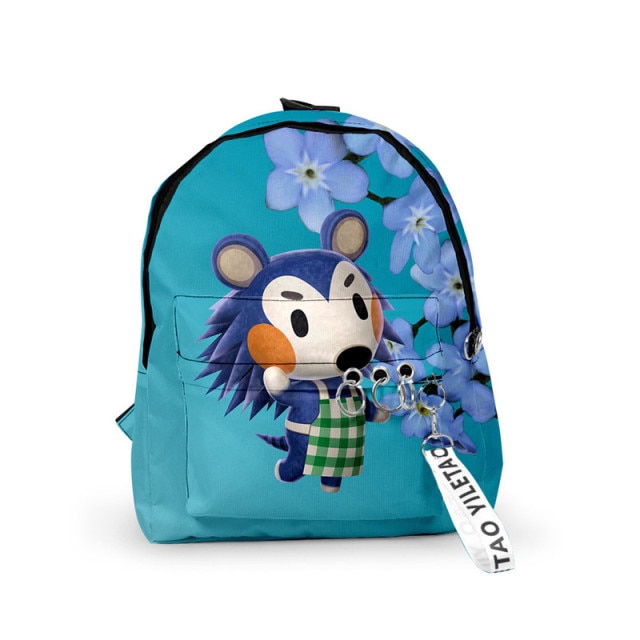 Animal Crossing School Bags Backpack Women Canvas Bag Leaf Tom Nook Bag Girls Travel Bag Mochila 7.jpg 640x640 7 - Animal Crossing Shop